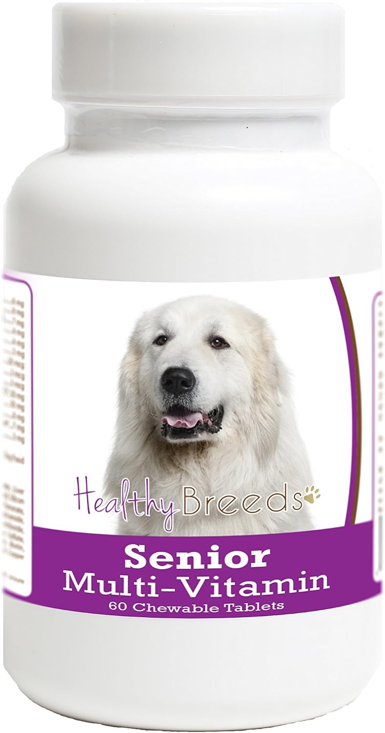 Healthy Breeds Great Pyrenees Senior Dog Multivitamin Tablets 60 Count - görsel 1