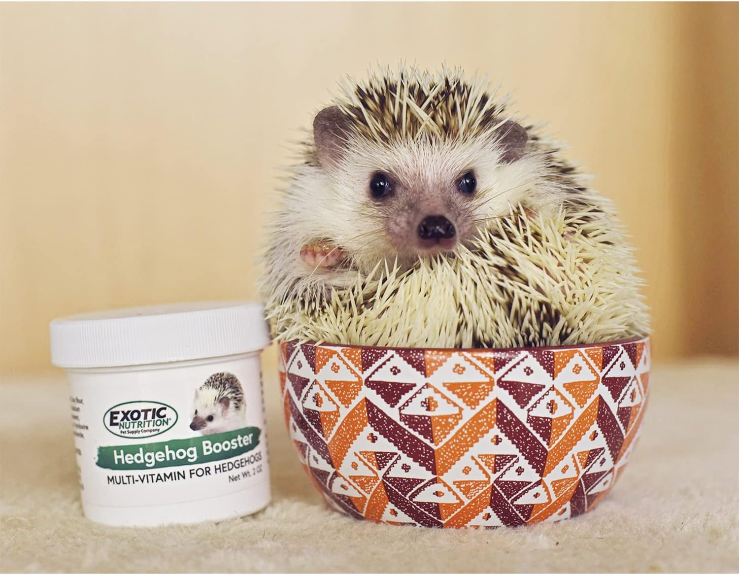 Hedgehog Booster - Complete Multivitamin - Powdered Vitamin & Mineral Supplement for Pet Hedgehogs (57 g) - görsel 4