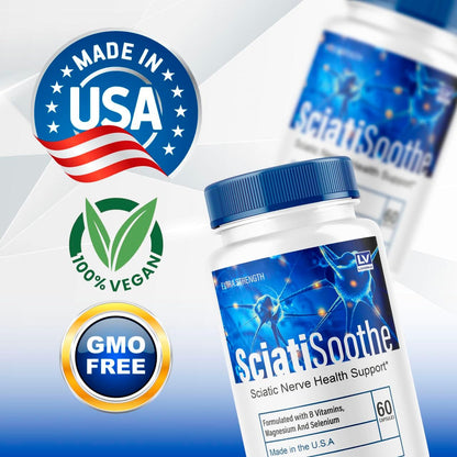 Sciatisoothe - Food Supplement, 60 Capsules