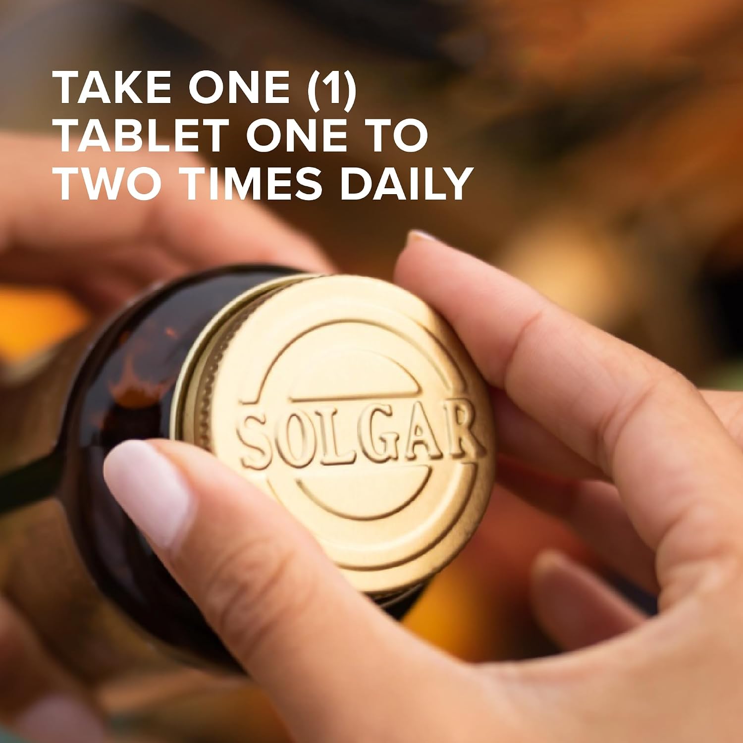 Solgar Vitamin C 500 mg with Rose Hips, 100 Tablets - görsel 3