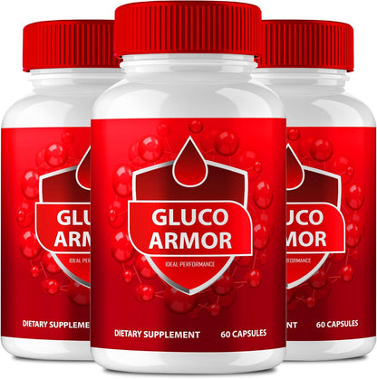 Gluco Armour Advanced Blood Formula Capsules (3 Pack)