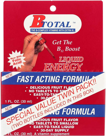 Sublingual Products B-Total Twin Pack - 2 x 60 ml