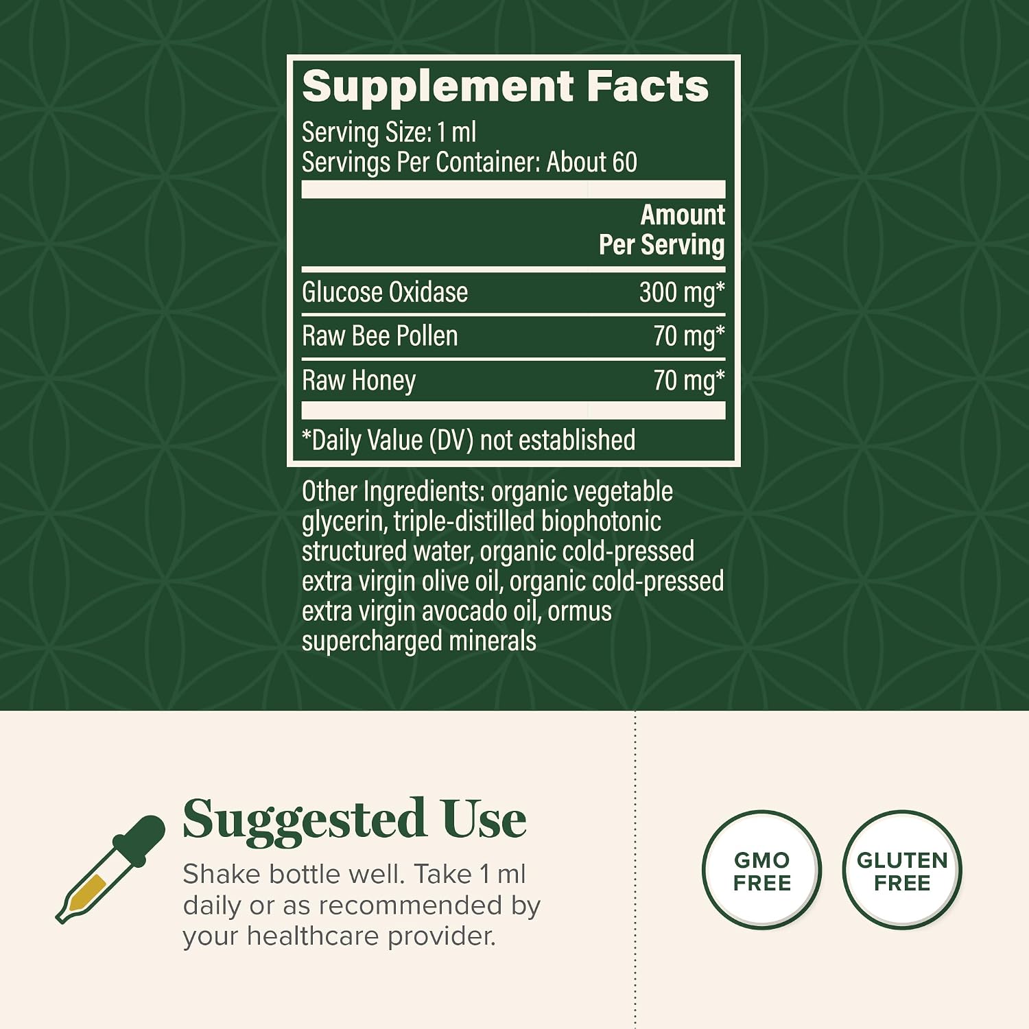 Global Healing Glucose Oxidase - 60 ml - görsel 2