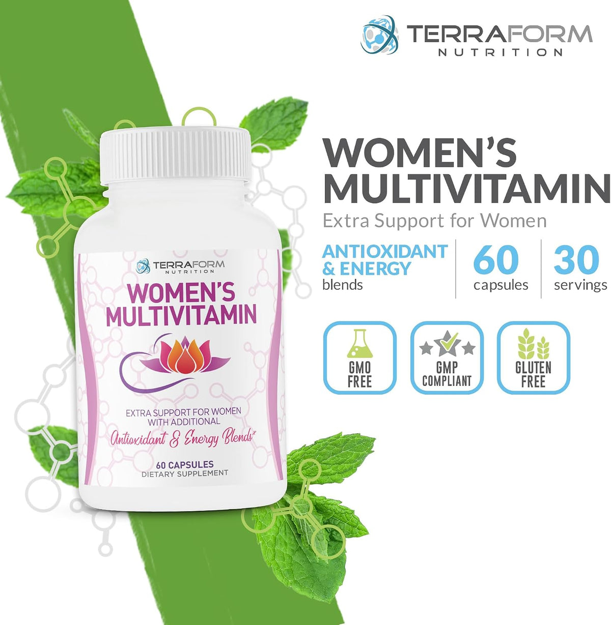 Women’s Multivitamin: Daily Support for Bone Health, Breast Health, Stress, Hormones & Heart Health - görsel 2