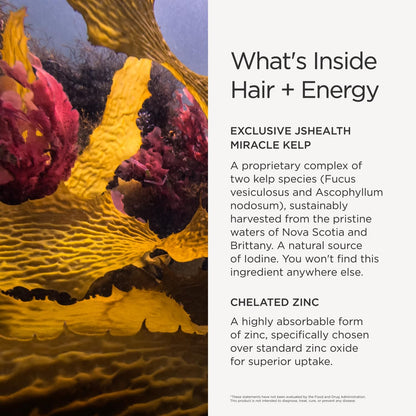 JSHealth Hair Growth Vitamins for Women - – Iodine source: Kelp provides a natural, bio-available form of iodine – Image 4