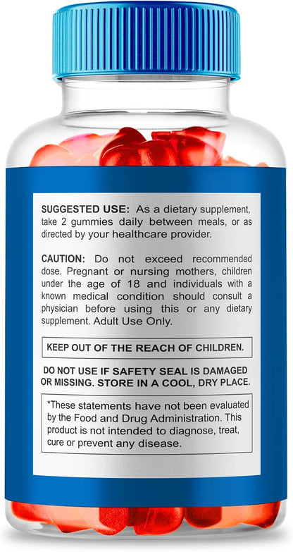 Keto Fusion ACV Gummies - Maximum Strength 1000mg with Vitamin B12 & Pomegranate (3 Pack)