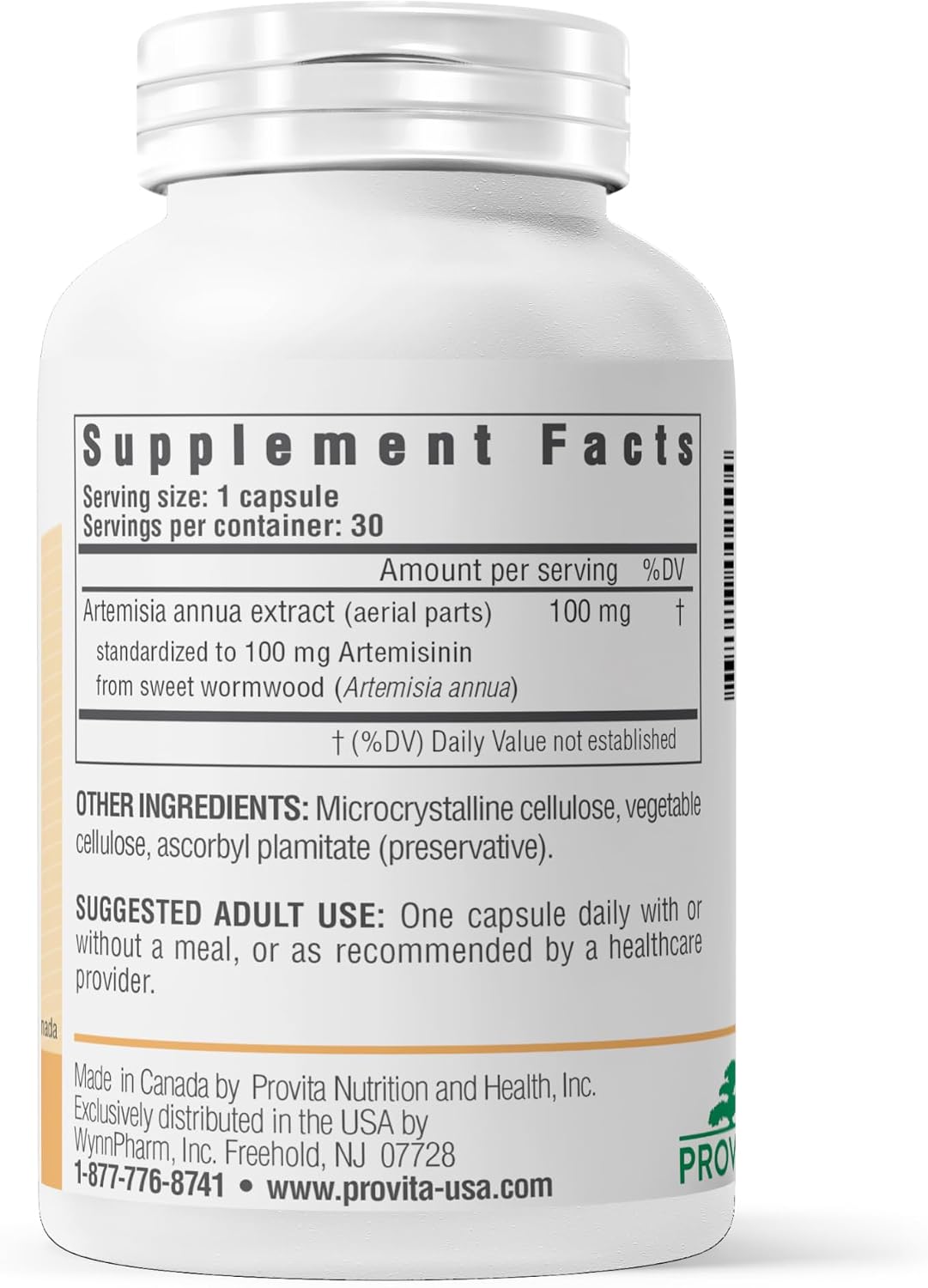 PROVITA Artemisinin Pro – Sweet Wormwood Capsules, Immune Support Food Supplement - görsel 6