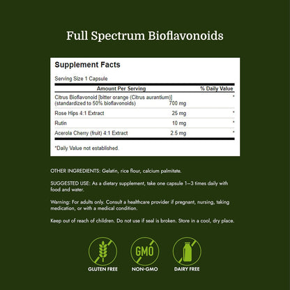 Swanson Full Spectrum Citrus Bioflavonoid Complex - 250 Capsules
