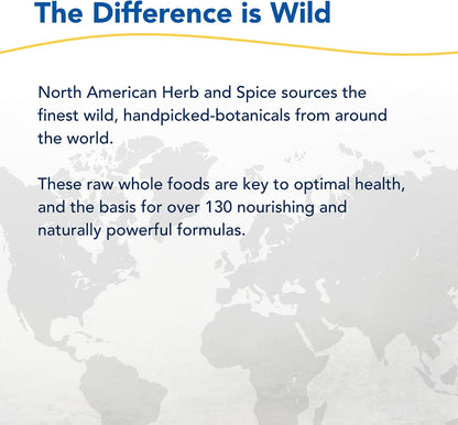 NORTH AMERICAN HERB & SPICE Hyper-eeZ – 90 Vegan Capsules – Herbs, Spices, Flowers, Berry Blend