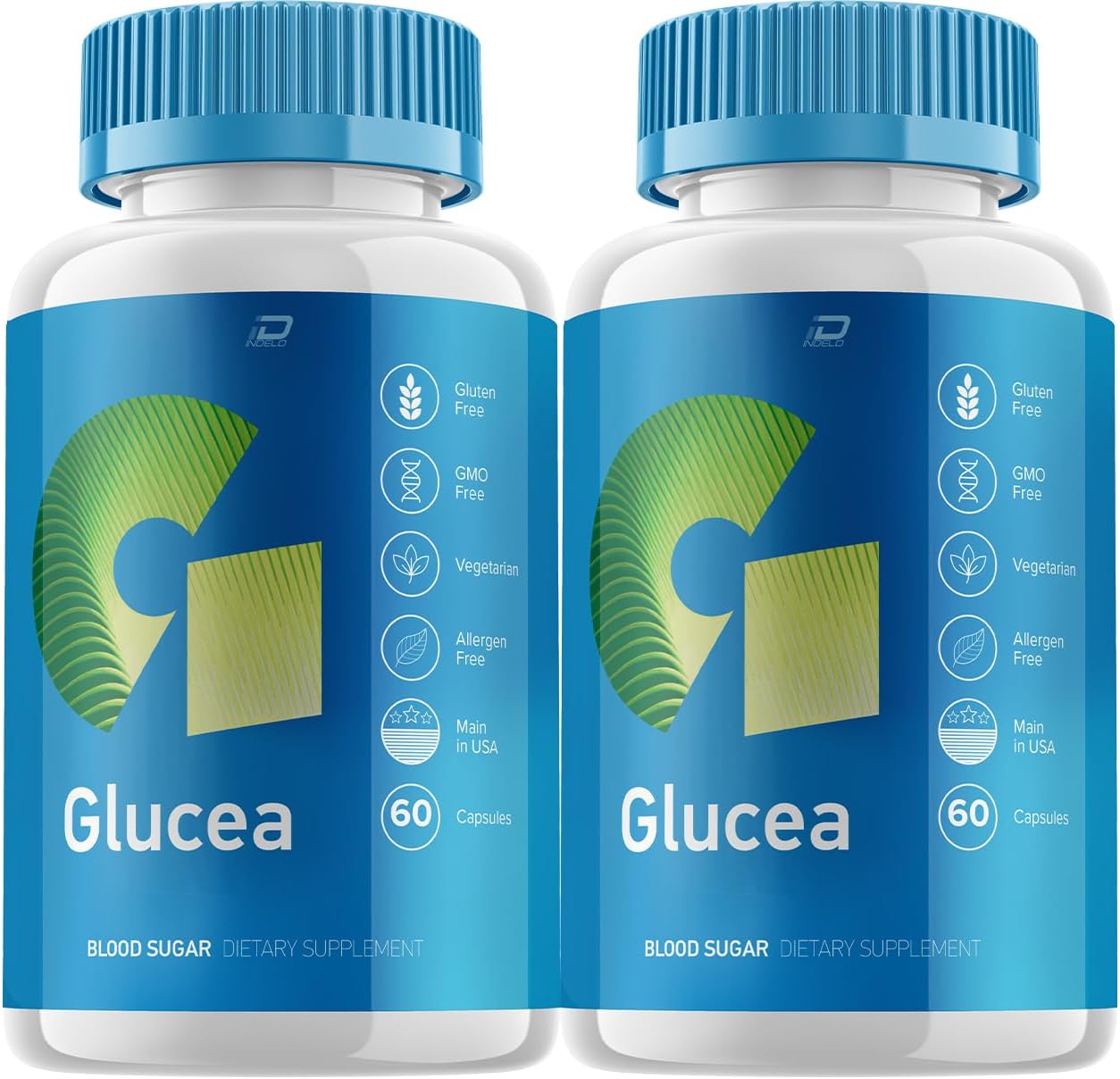 Glucea Metabolic Support - Advanced Formula Capsules (2 Pack - 120 Capsules) - görsel 1