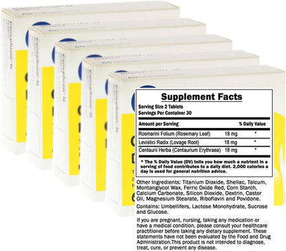Herbal Remedy Canephron Food Supplement, 5-Pack, Made in Germany