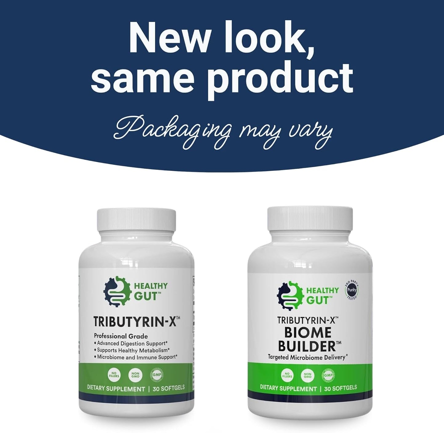 Healthy Gut Tributyrin-X | Most Bioavailable Butyrate Postbiotic for Gut Health & Leaky Gut Support | 99% Pure with Zero Odour | 30 Soft gel capsules - görsel 2