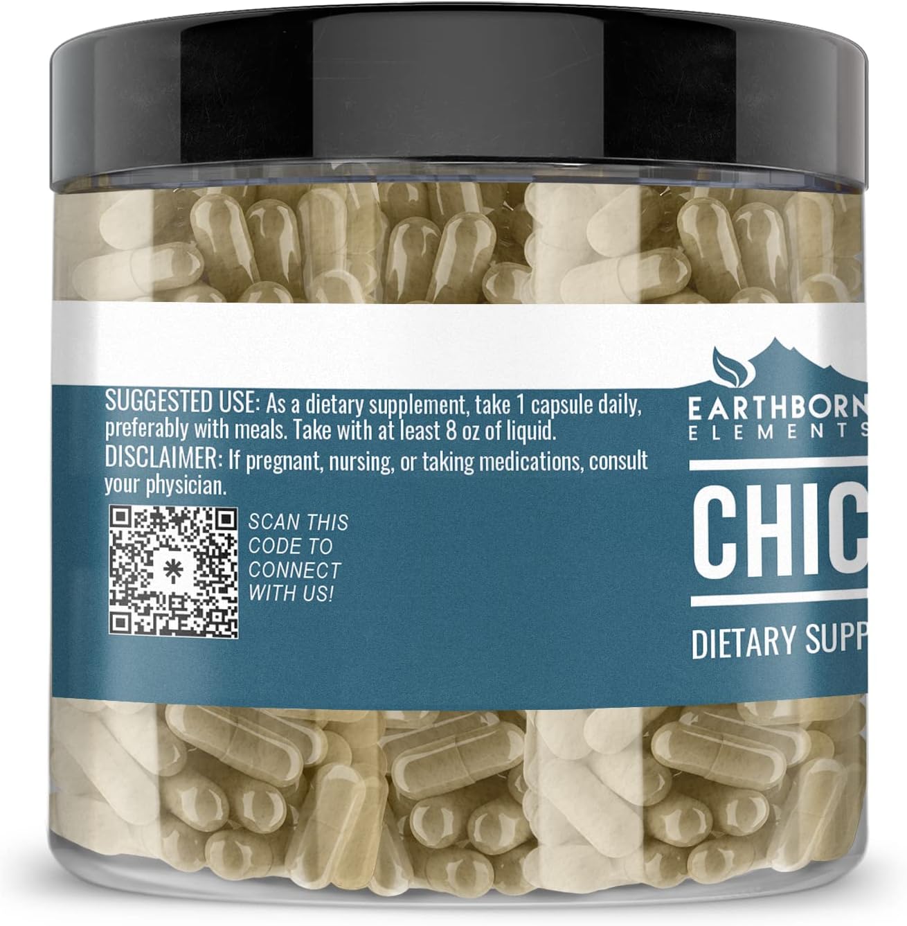 Earthborn Elements Chickweed Herb (200 Capsules) Pure, No Fillers or Additives - görsel 3