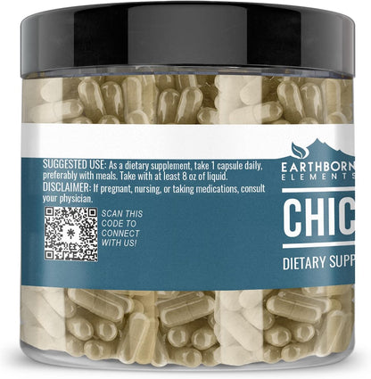 Earthborn Elements Chickweed Herb (200 Capsules) Pure, No Fillers or Additives