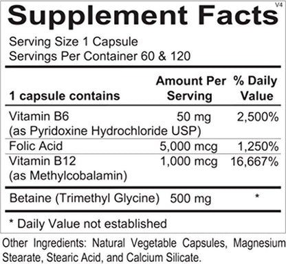 Ortho Molecular Products Cardio B, 60 Capsules