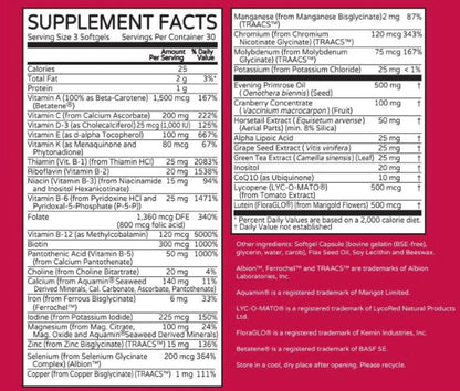 ONE Woman Bio-Optimised Multi-Nutrient – Women's Multivitamin by Thrivetality