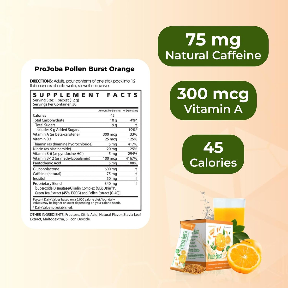 Youngevity Projoba Pollen Burst - 30 Sachets - görsel 3