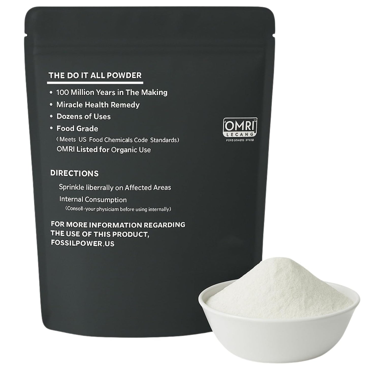 Diatomaceous Earth Powder – 2.27kg Bulk – Natural Food Grade – for Dogs, Home, and Garden - görsel 2