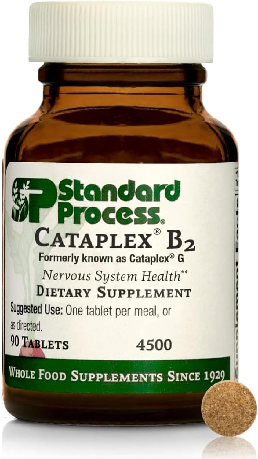 Standard Process Cataplex B2 - Nervous System Support Supplement - 360 Tablets - görsel 8