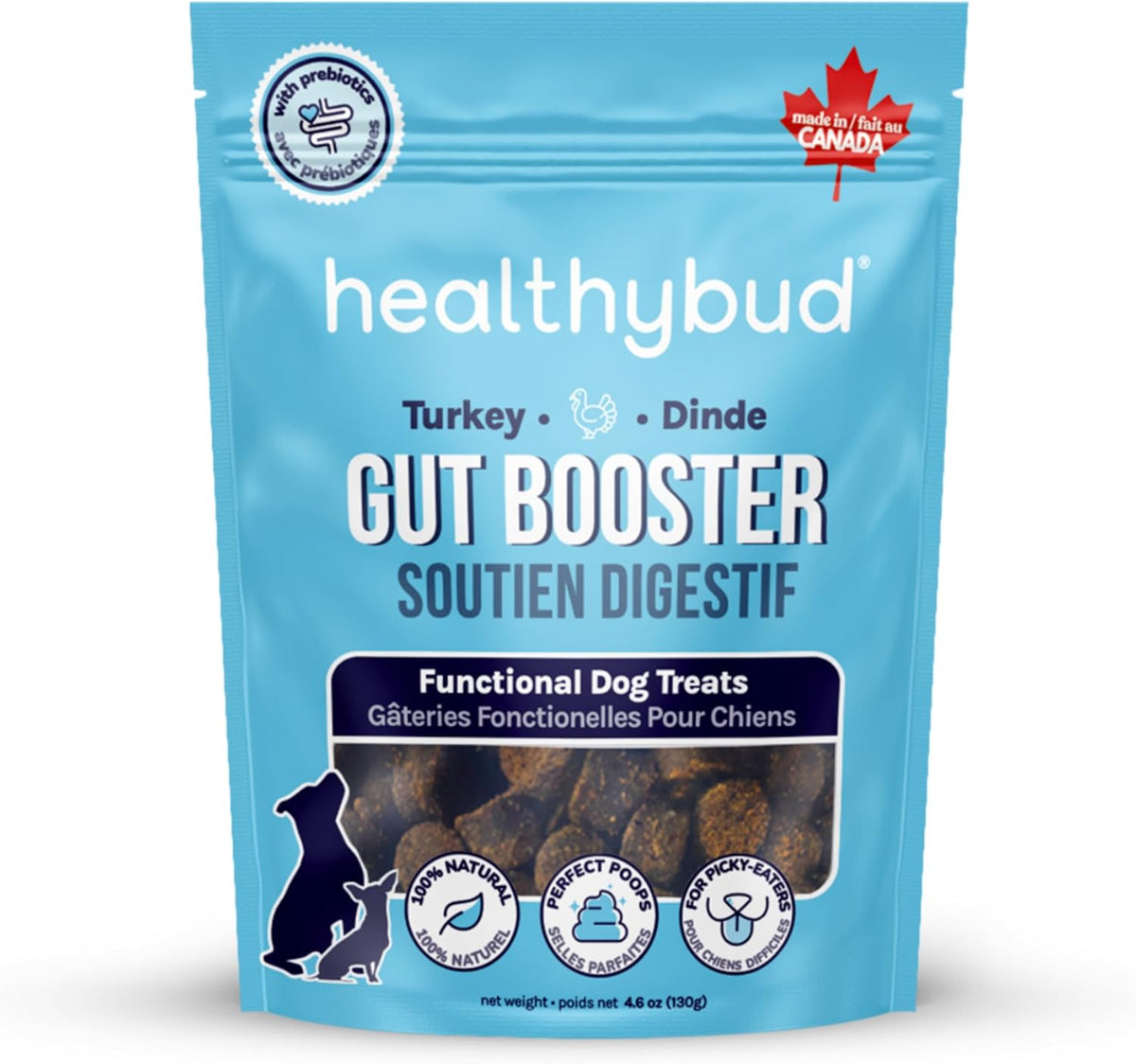 Healthybud Dog Probiotic Chews – Digestive & Gut Health Support - görsel 1