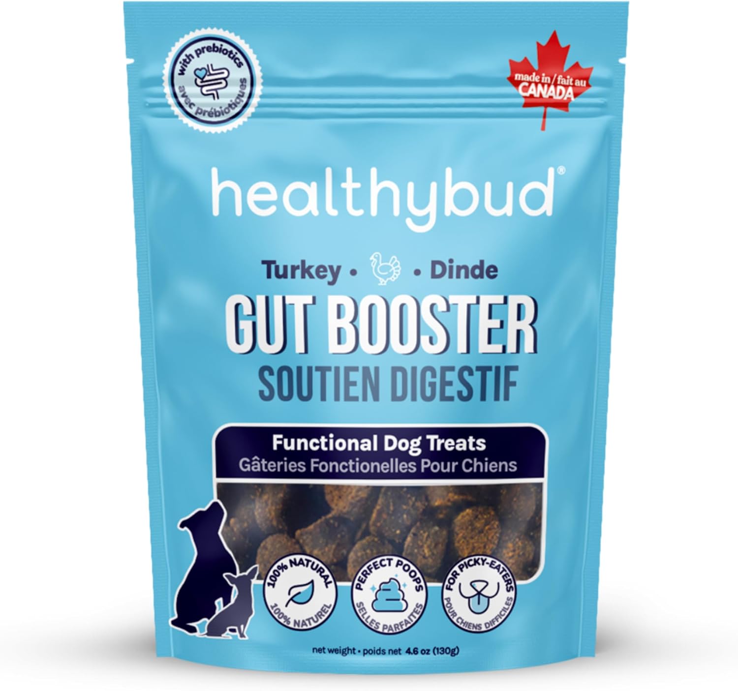 Healthybud Dog Probiotic Chews – Digestive & Gut Health Support - görsel 1
