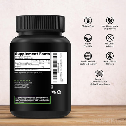 Artemisinin 505mg with BioPerine for Greater Absorption