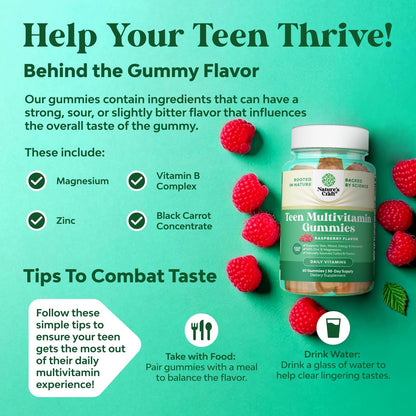 Teen Multivitamin Gummies for Ages 12-17
