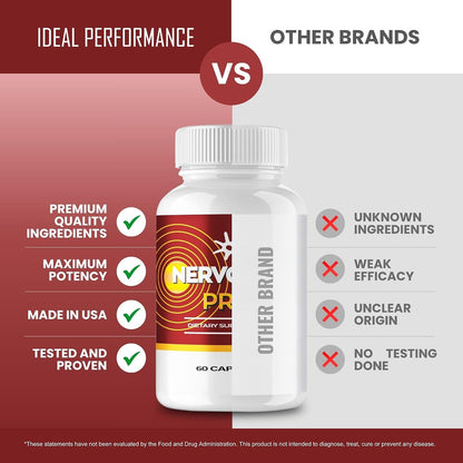 IDEAL PERFORMANCE (5 Pack) Nervogen Pro Food Supplement (300 Capsules)