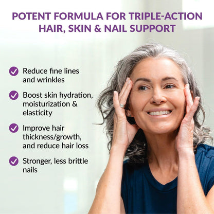 BioTrust Timeless Beauty Ceramide Booster – Hair and Skin Restoring Phytoceramides Supplement + Vitamin C, Vitamin E, Biotin, Zinc, Hyaluronic Acid – Potent Blend for Hair, Skin and Nails – 30 Capsules