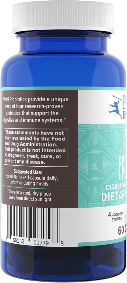 Primal Blueprint, Primal Probiotics, 60 Capsules