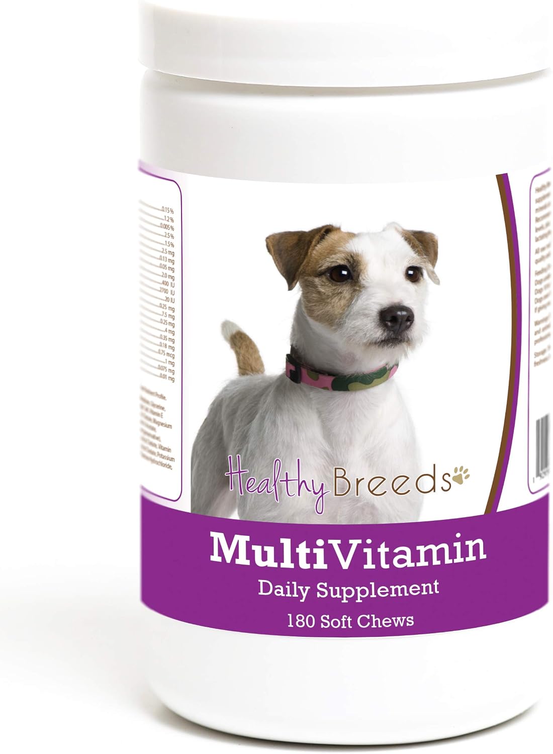Healthy Breeds Parson Russell Terrier Multivitamin Soft Chew for Dogs 180 Count - görsel 1