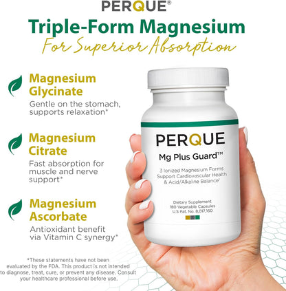 PERQUE Mg Plus Guard – 180 Vegetable Capsules