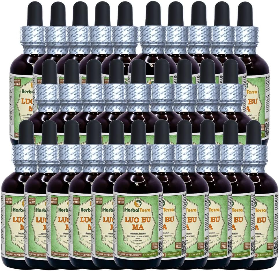 Luo Bu Ma (Apocynum venetum) Glycerite – Alcohol-Free Liquid Extract for Dogs, 5 x 60 ml - görsel 10