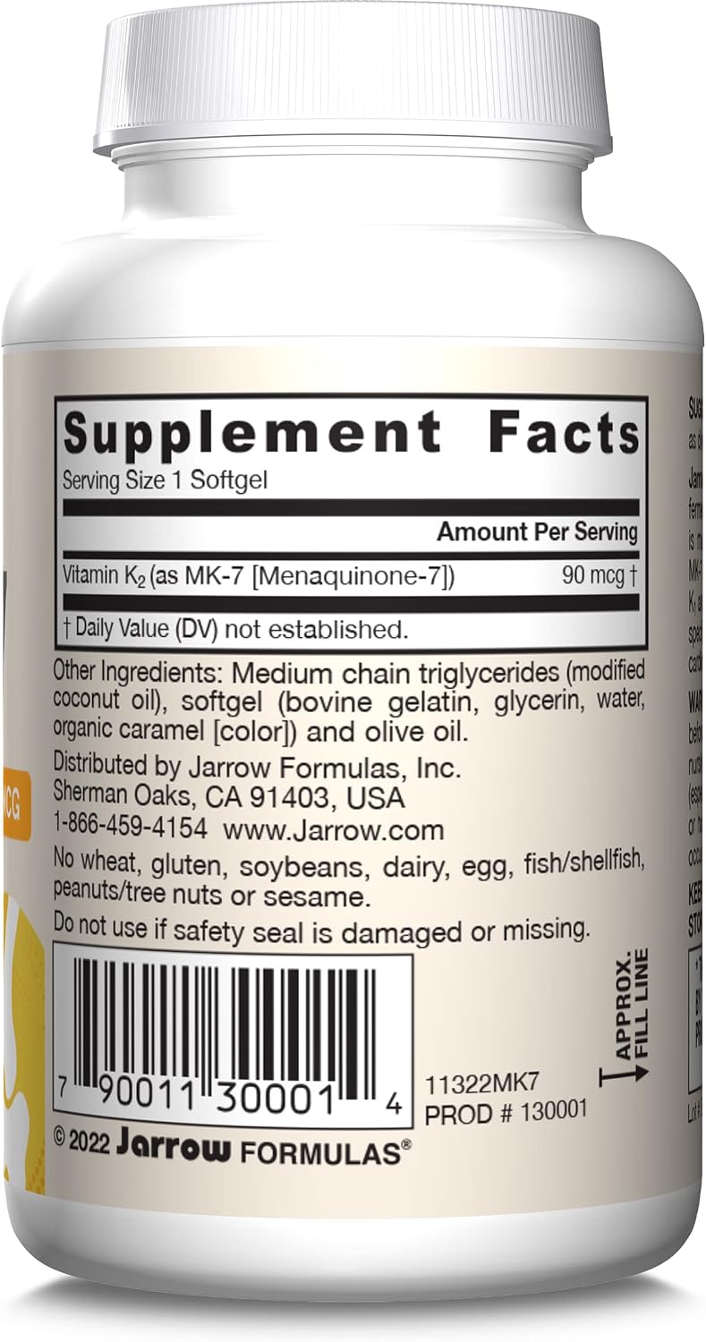 Jarrow Formulae MK-7 60 Softgels - görsel 10