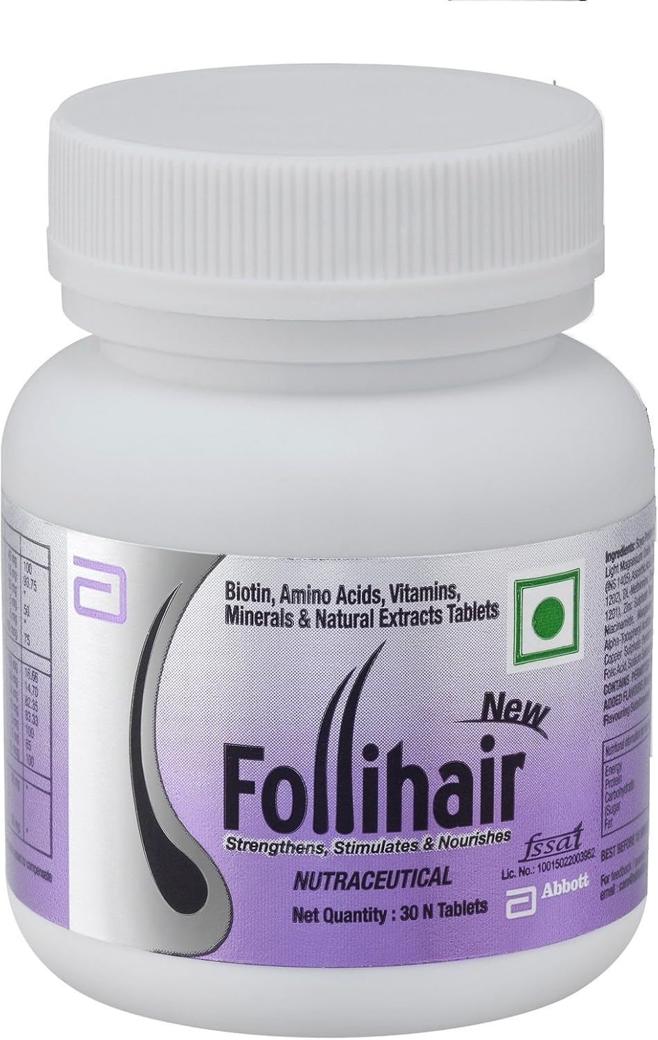 Follihair New - 30 Tablets - görsel 1