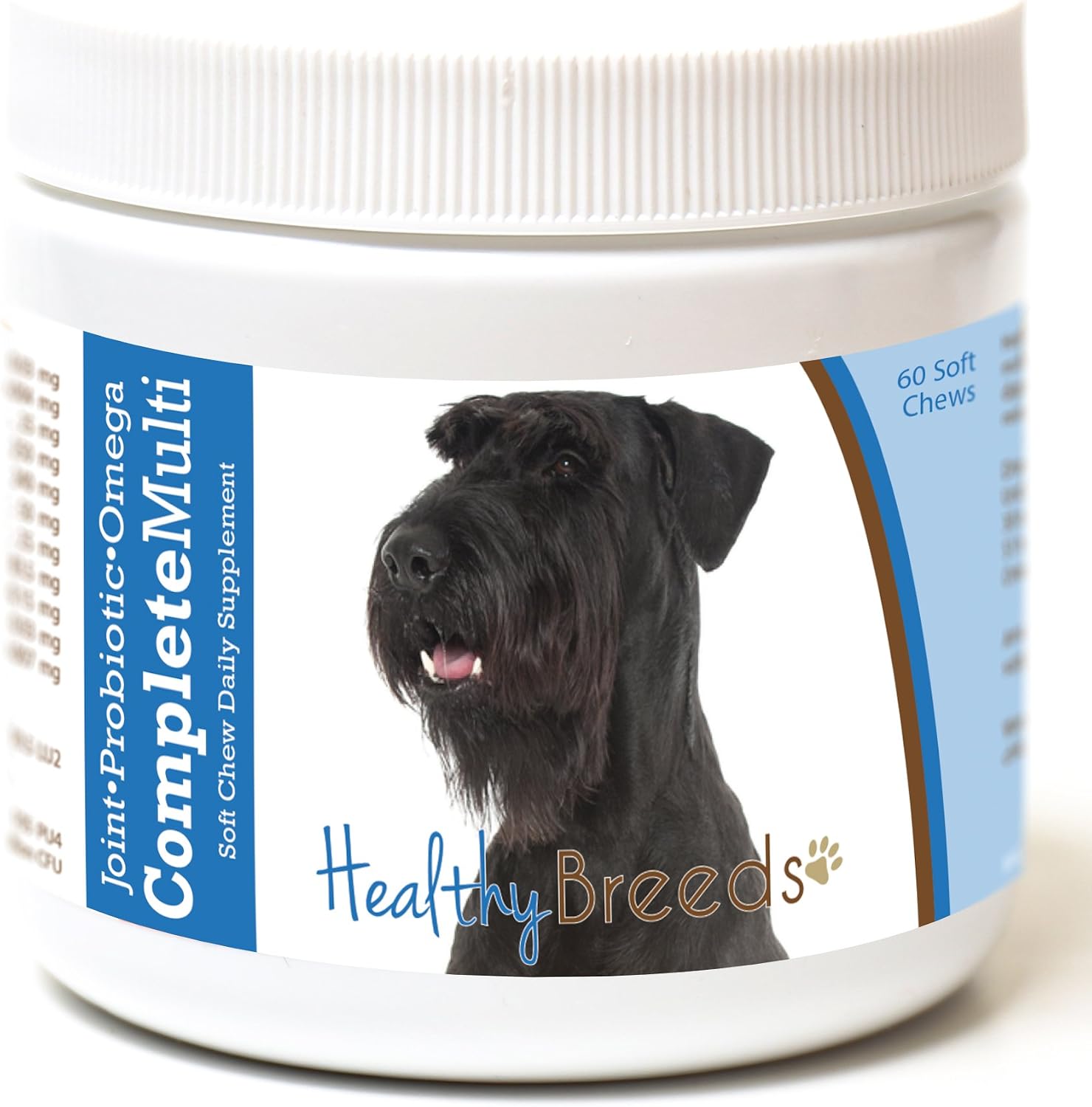 Healthy Breeds Giant Schnauzer All in One Multivitamin Soft Chew 60 Count - görsel 1