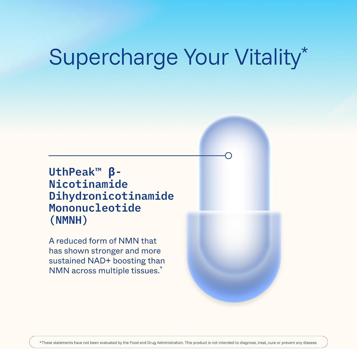 ProHealth Pure NMNH 125 mg, 60 Capsules – Advanced NAD+ Support with UthPeak™ Crystalline NMNH - görsel 5