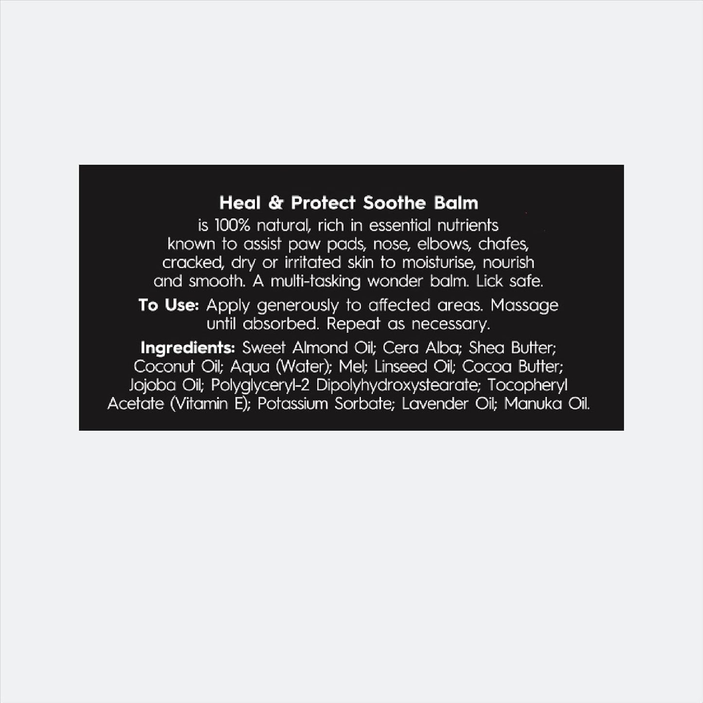 smith&burton Heal & Protect Soothe Balm - Natural Pet Balm for Dogs & Cats with Manuka Honey, 62 g - görsel 7
