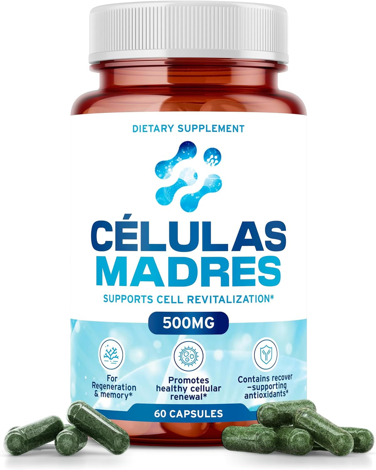 Aura Vitamins Stem Cell Supplement 500mg – 180 Capsules - görsel 10