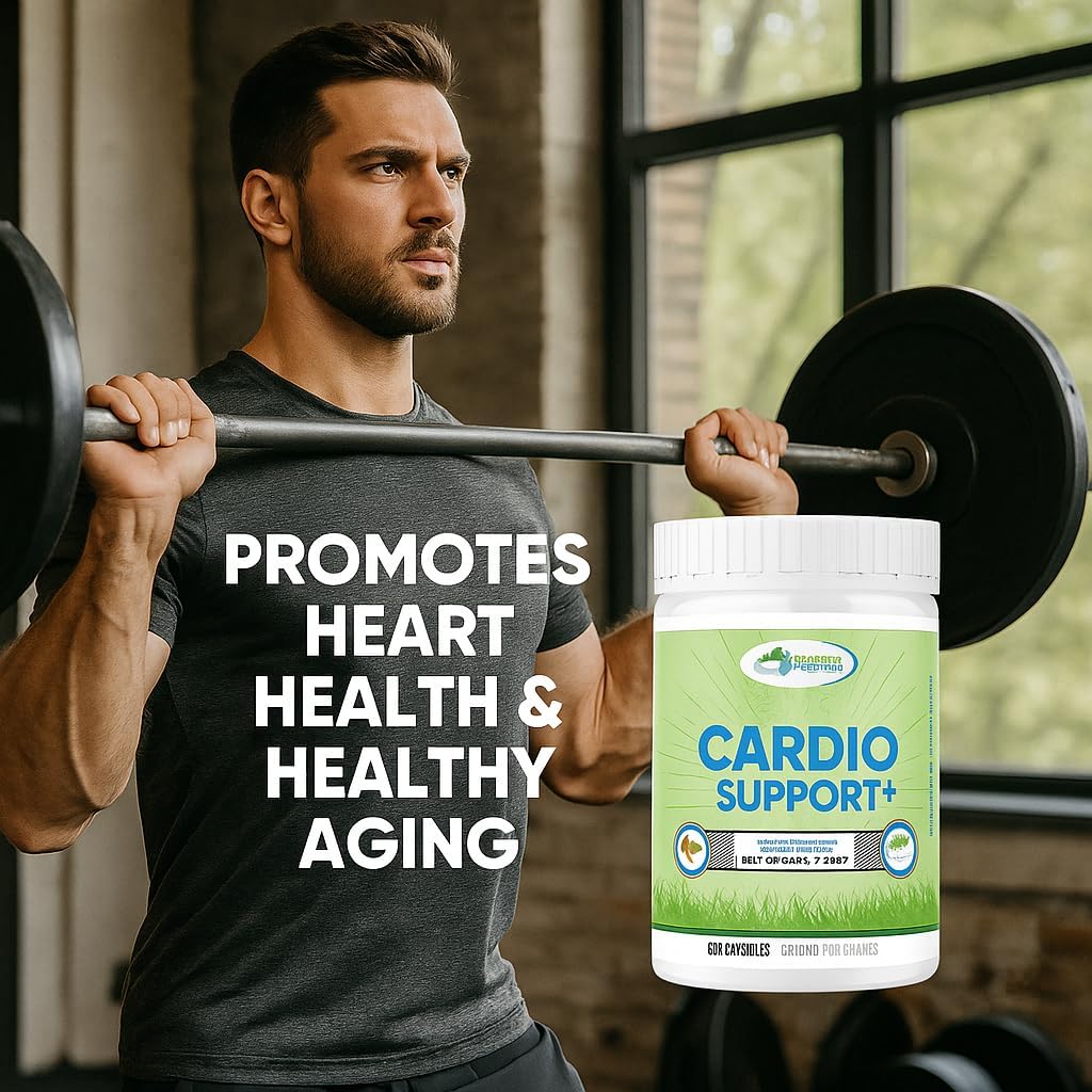 GRASSLAND NUTRITION 100% Organic Australian: Cardio Support Beef Organ Blend – CoQ10, B12, Iodine (180 Capsules) - görsel 5