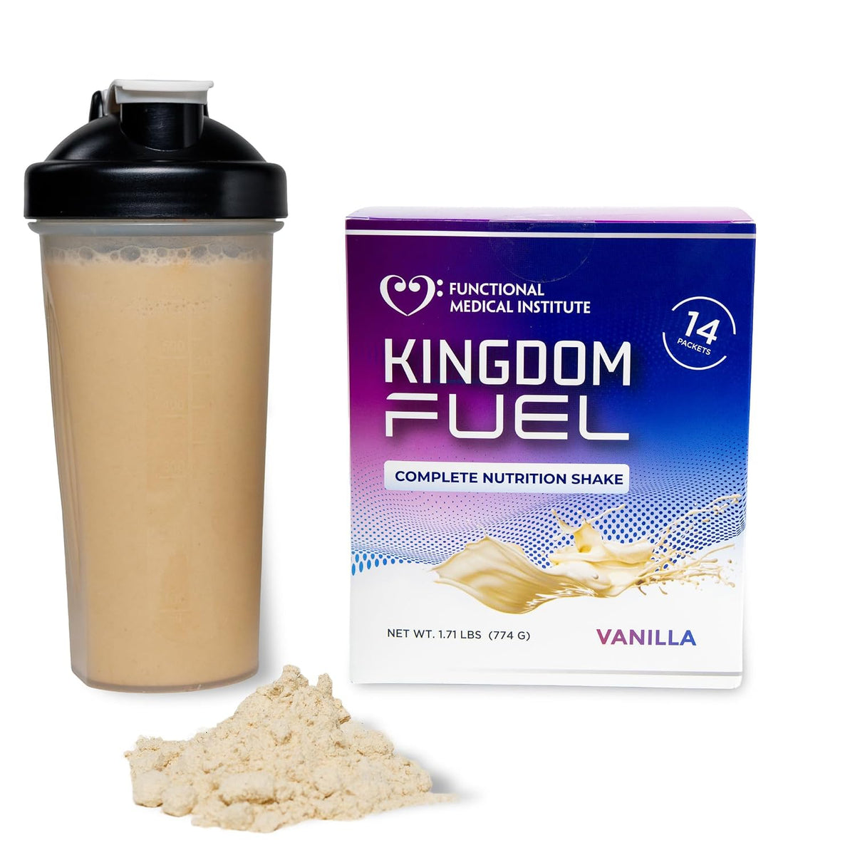 Kingdom Fuel Nutritional Shake (Canister, Vanilla) - görsel 3