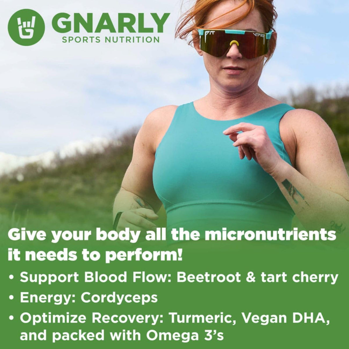 Gnarly Nutrition Performance Greens – Lemon Mint - görsel 5