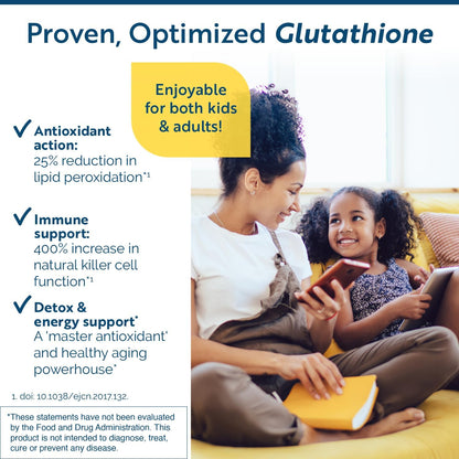 Enhanced Immunity Duo: Liposomal Glutathione (450mg) + Colostrum & Mushrooms Supplement – 2 Piece Set