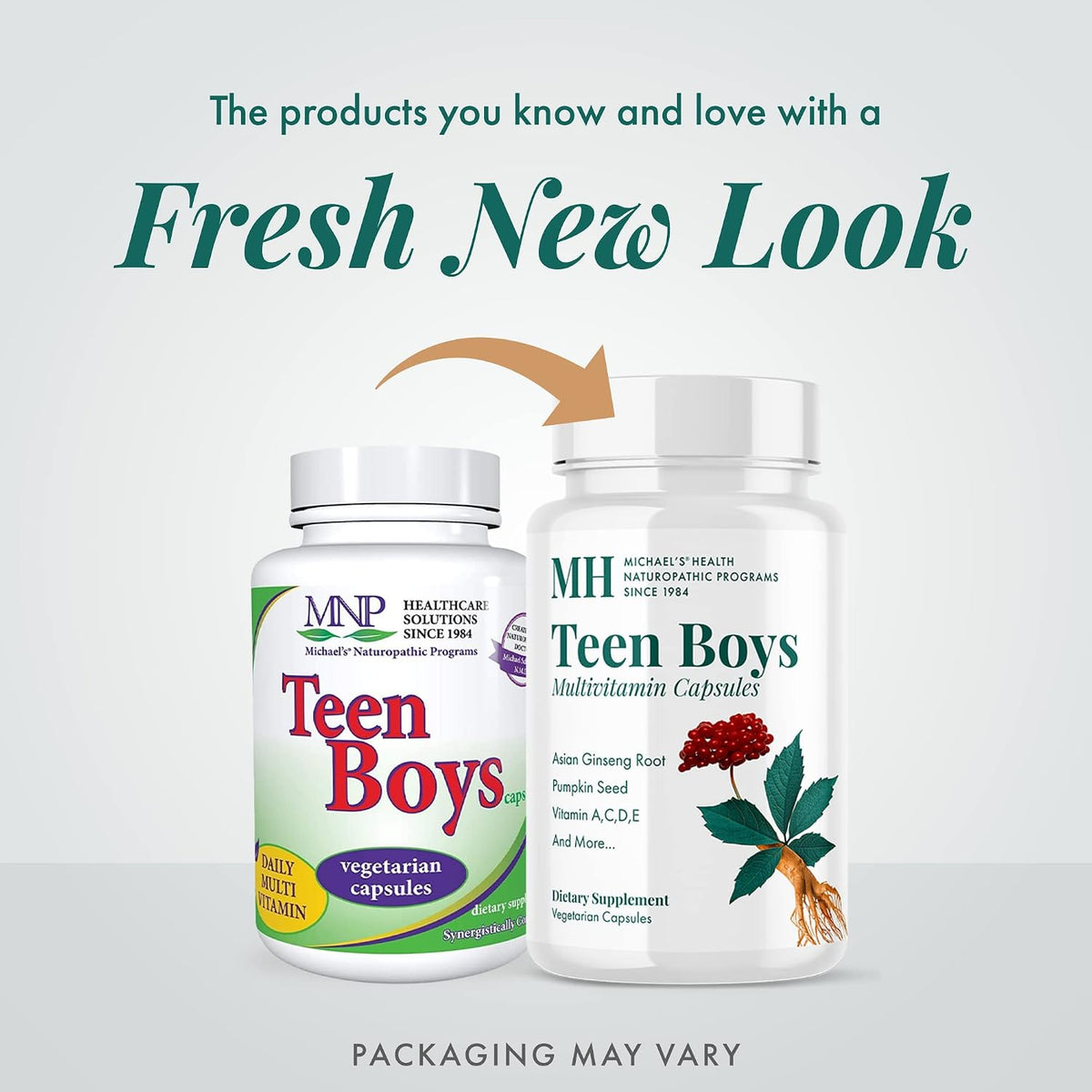 Michael's Health Naturopathic Programmes Teen Boys Daily Multivitamin - 60 Vegetarian Capsules - Kosher - görsel 3