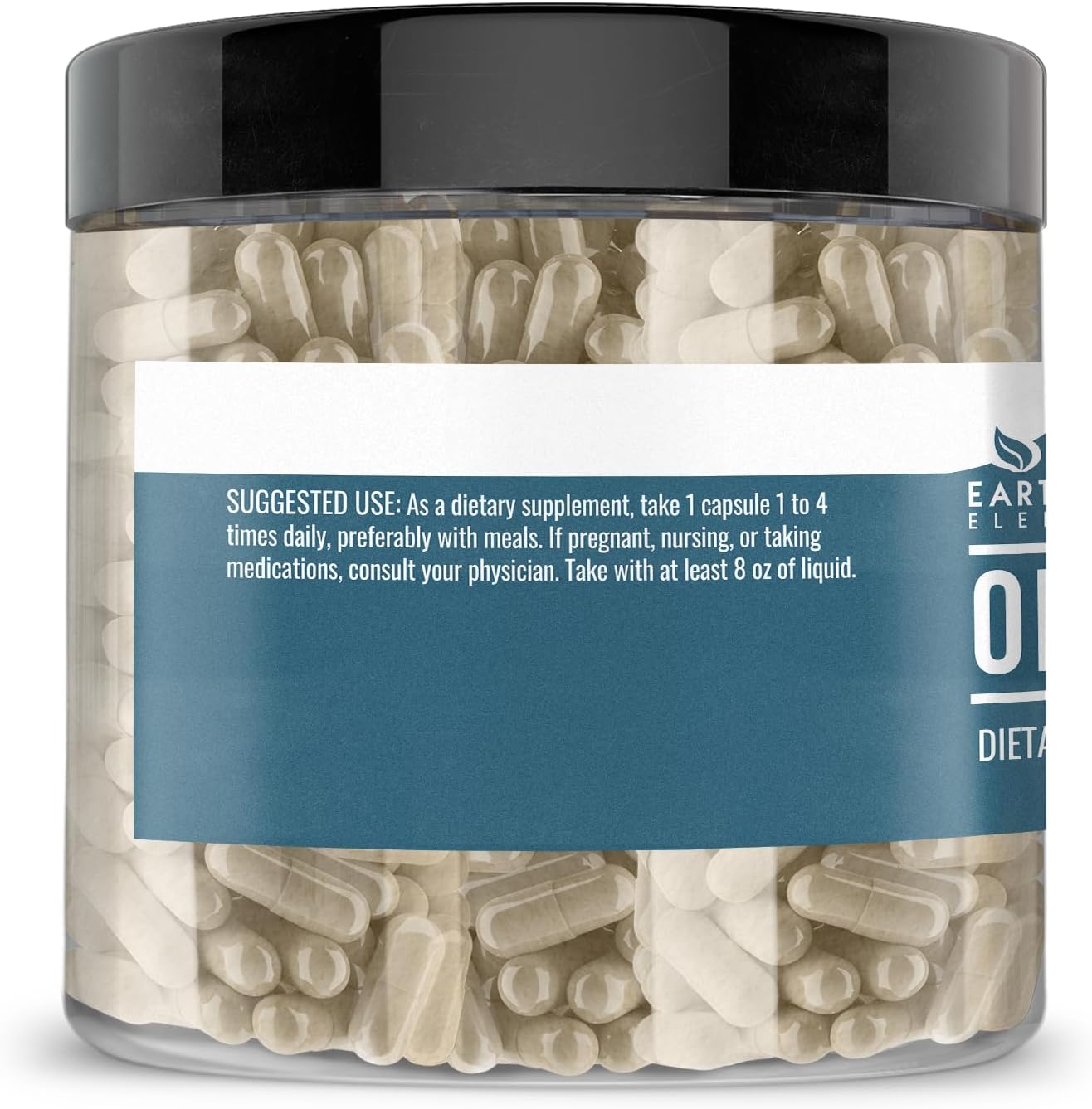 Earthborn Elements Okra Extract 200 Capsules, Pure & Undiluted - görsel 3