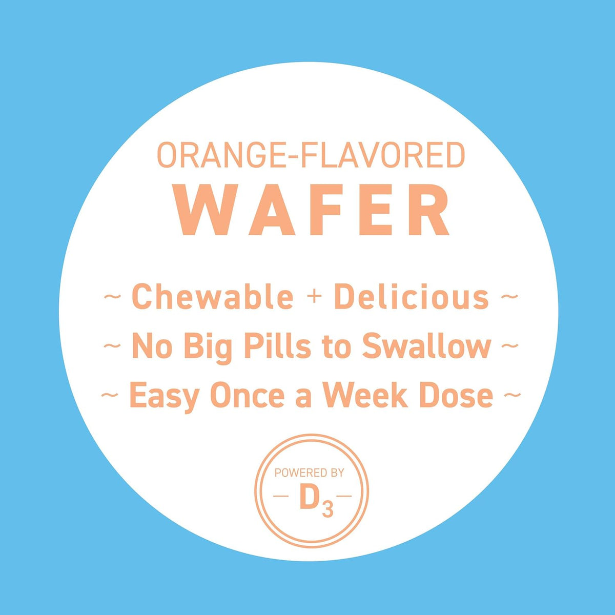 Replesta NX 14,000 IU Vitamin D3 Cholecalciferol Once-Weekly Chewable Wafer, 8 Wafers - görsel 3