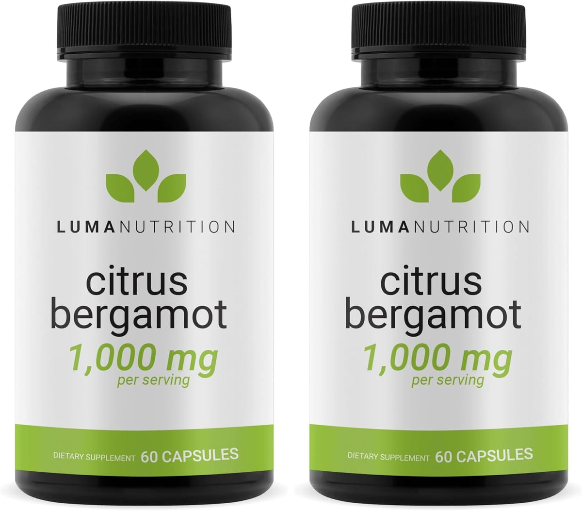 Luma Nutrition Citrus Bergamot 1000mg - 60 Capsules (30 Servings) - görsel 8