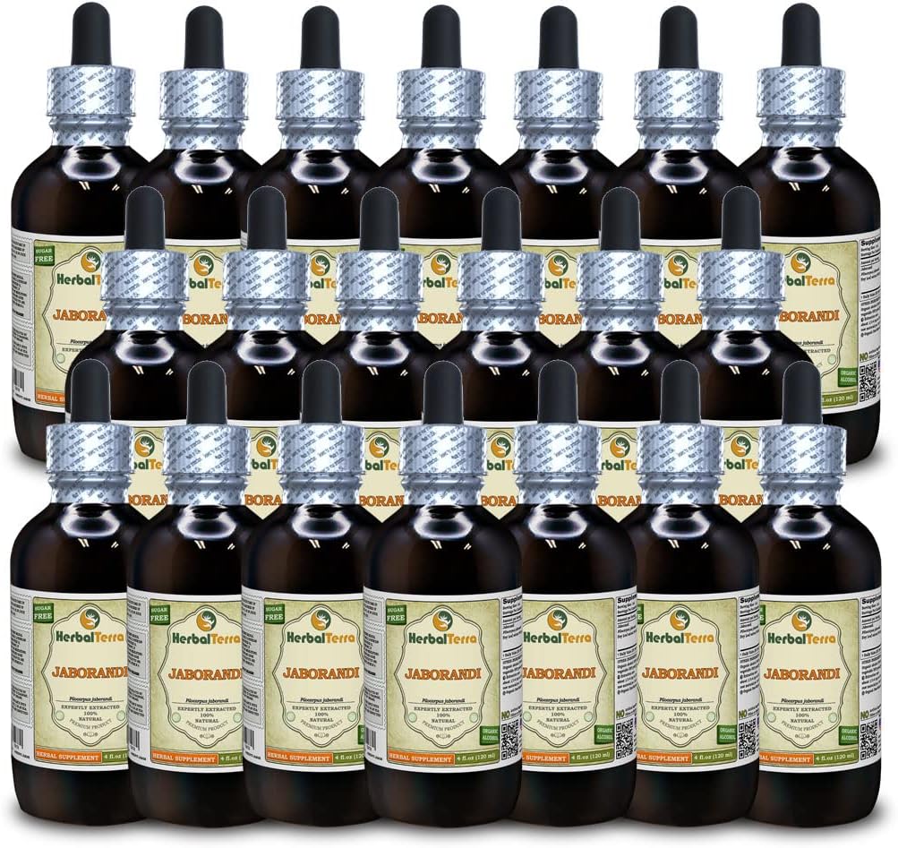 Jaborandi (Pilocarpus Jaborandi) Dried Leaf Liquid Extract 5x2 oz - görsel 8