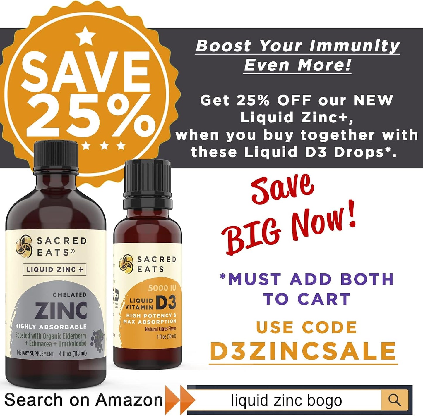 Organic Liquid Vitamin D Drops – 1,000 IU per Drop, Sugar Free, Flavourless - görsel 5