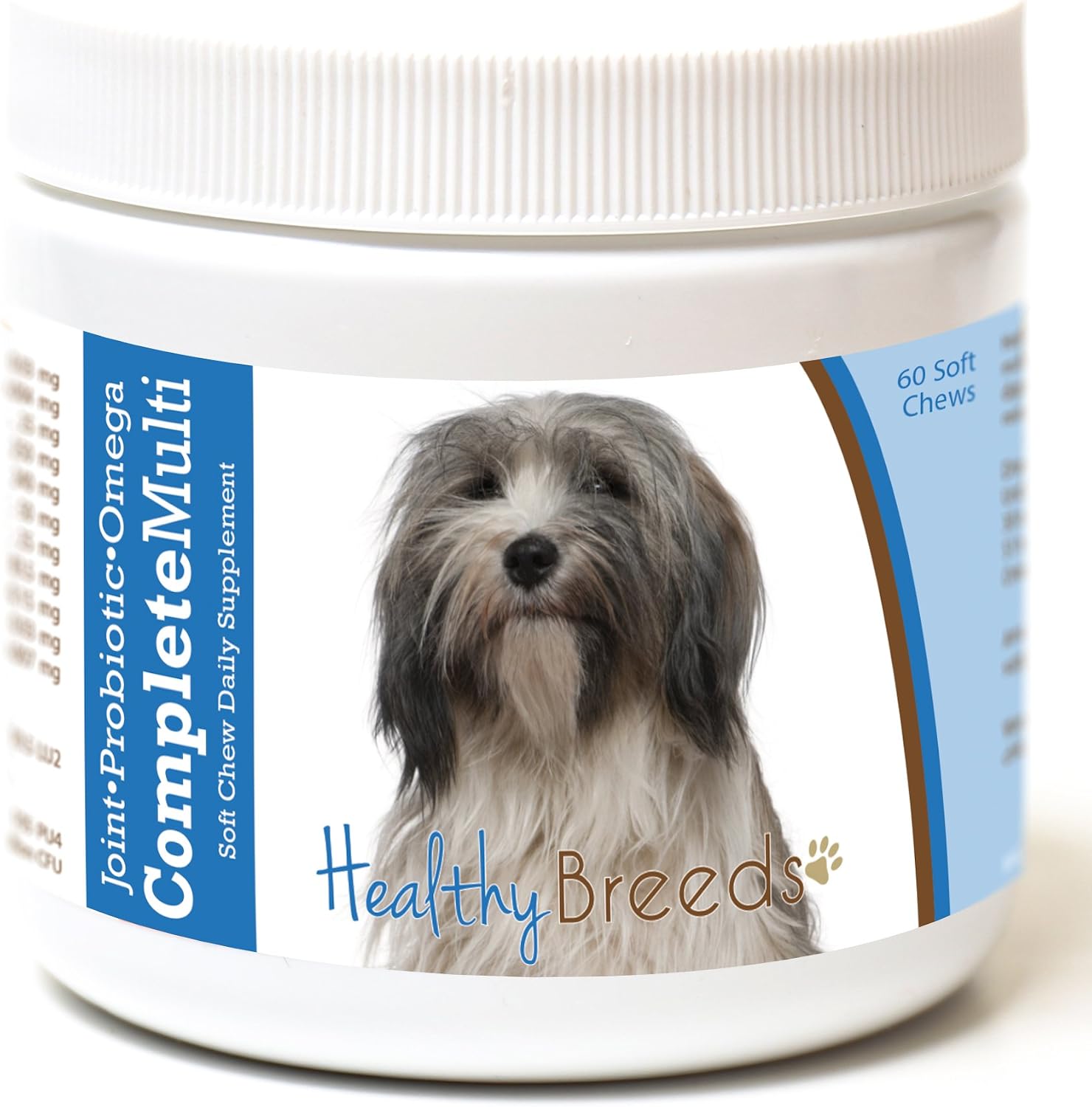 Healthy Breeds Tibetan Terrier All in One Multivitamin Soft Chew, 60 Count - görsel 1